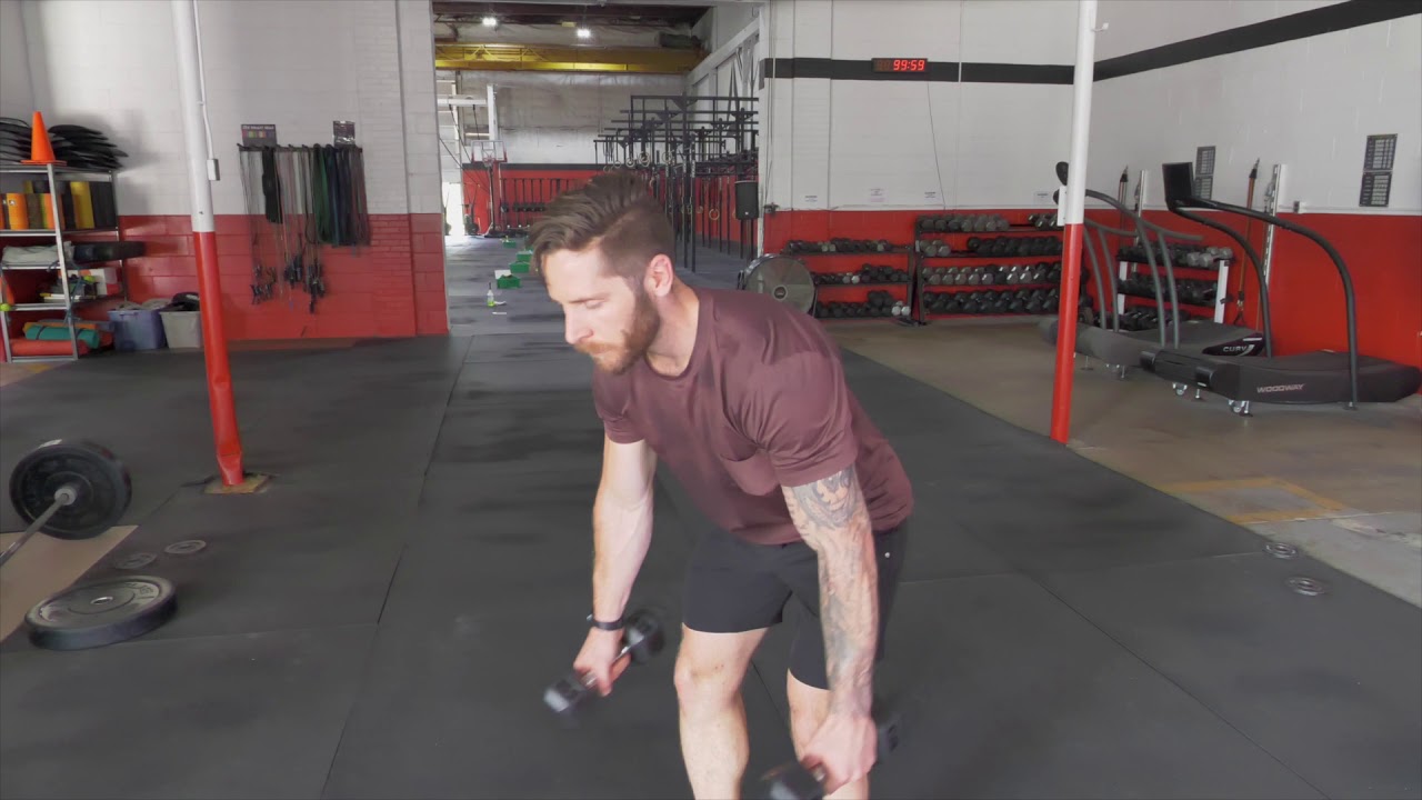 Dumbbell Straight Arm Kickback YouTube