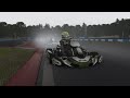 rFactor 2 - Buckmore Park Kart Circuit by PixelTrax - Rain - Senior X30