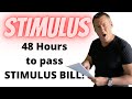 Stimulus Update 10-18-20 (48 HOUR DEADLINE ON $1.8 TRILLION BILL) Congress Vote $500 BILLION WHY?