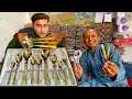 How Spoons and Forks Are Made | Pakistani Fork and Spoons Factory | Village Food Secrets | Mubashir