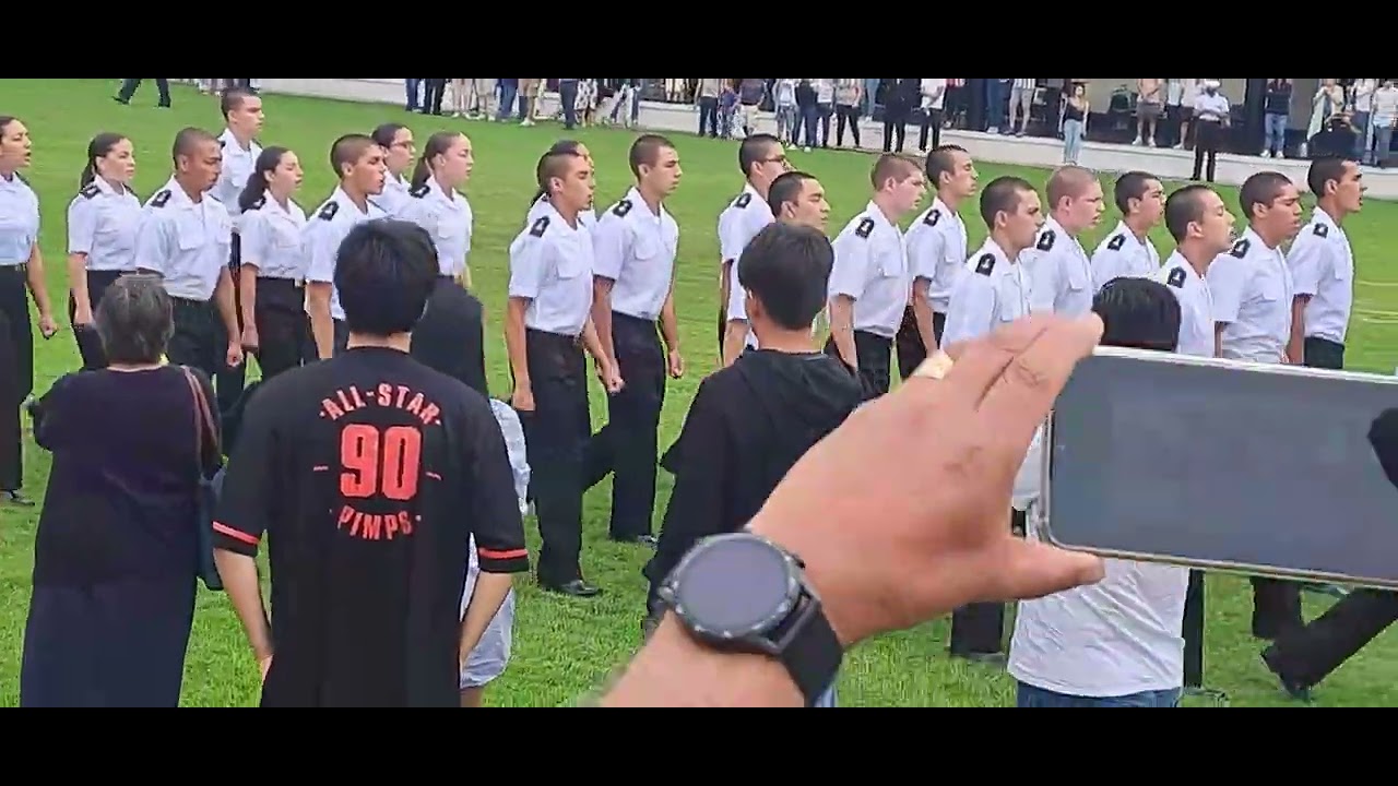 Escuela Naval Desfile Ingreso  Reclutas 1ra visita 2025