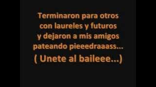 El baile de los que sobran - Los prisioneros (LETRA)