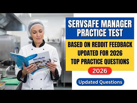ServSafe Manager Practice Test How to Pass Using Reddit's Top-Rated Study Strategies