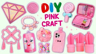 10 DIY PINK CRAFTS - CUTE PINK THINGS IN 5 MINUTES FOR YOU #pink