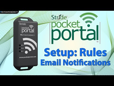 Setup: Create Rules to Generate Email Alarm Notifications