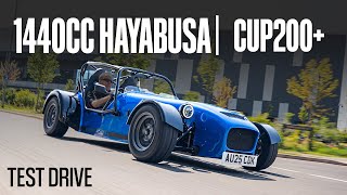 自動車 pa-ko koba 1440CC Hayabusa Monster! ~ 500BHP / Ton Cup 200+ Test Drive