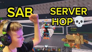 STEAL A BRAINROT 💀 SERVER HOP #stealabrainrot #roblox #sab #server #hopping #steal 