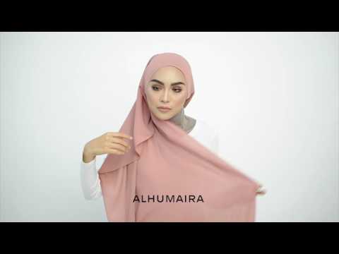 BASIC DELUXE PLAIN SHAWL Styling Tutorial Style 8