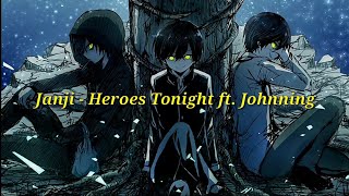 Janji - Heroes Tonight ft. Johnning ( Lyrics dan Terjemahan )