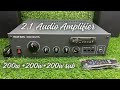 2.1 Audio Amplifier 600 Watts RMS | Nellore Audios | 12 inch | PH:9550310053 #hometheater