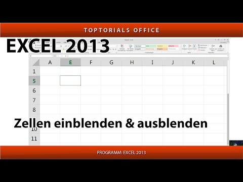 Video: Warum ist Ausblenden einblenden in Excel ausgegraut?