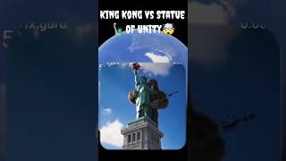 King Kong vs Statue of Unity no Google Earth map and google #shorts #earthmap721 #video