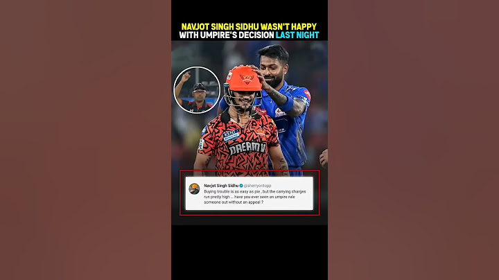 Navjot Singh sidhu was not happy with umpire Decision last night #ipl #cricket #msdhoni #rcbians