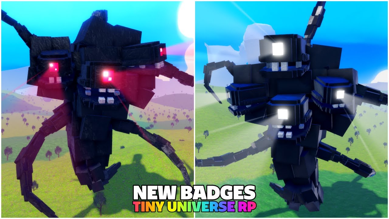 [ Update ] How To Get NEW DecayedCyclone Badges & Skin Toilet in Tiny Universe Roleplay - Roblox