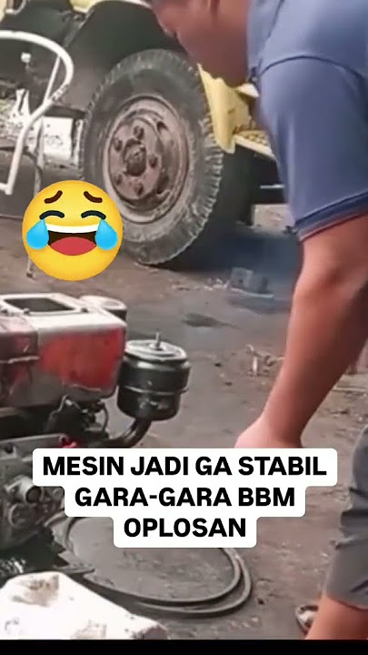 akibat BBM oplosan #fyp#komedi#lucu#mesin#bbm