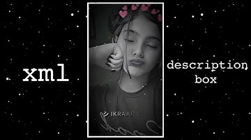 This Is For You X Bengali Song Xml File 💖😚 || Alight Motion Presets Xml 🖤