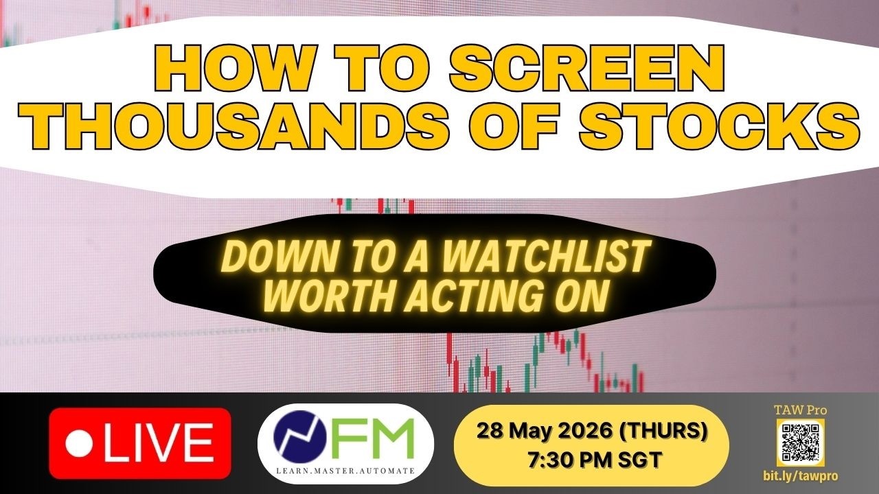 How to Screen Thousands of Stocks Down to a Watchlist Worth Acting On ...