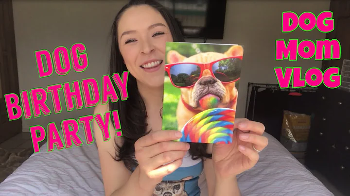 Dog Birthday Party | Dog Mom Vlog | Julie Gomez