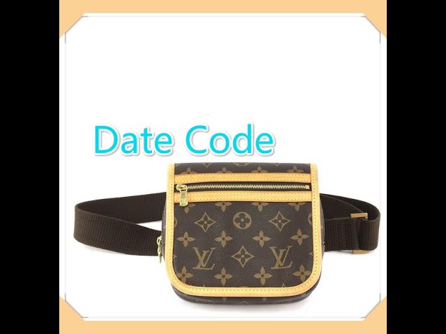 AUTHENTIC LOUIS VUITTON MONOGRAM CANVAS SAC BOSPHORE DATE CODE