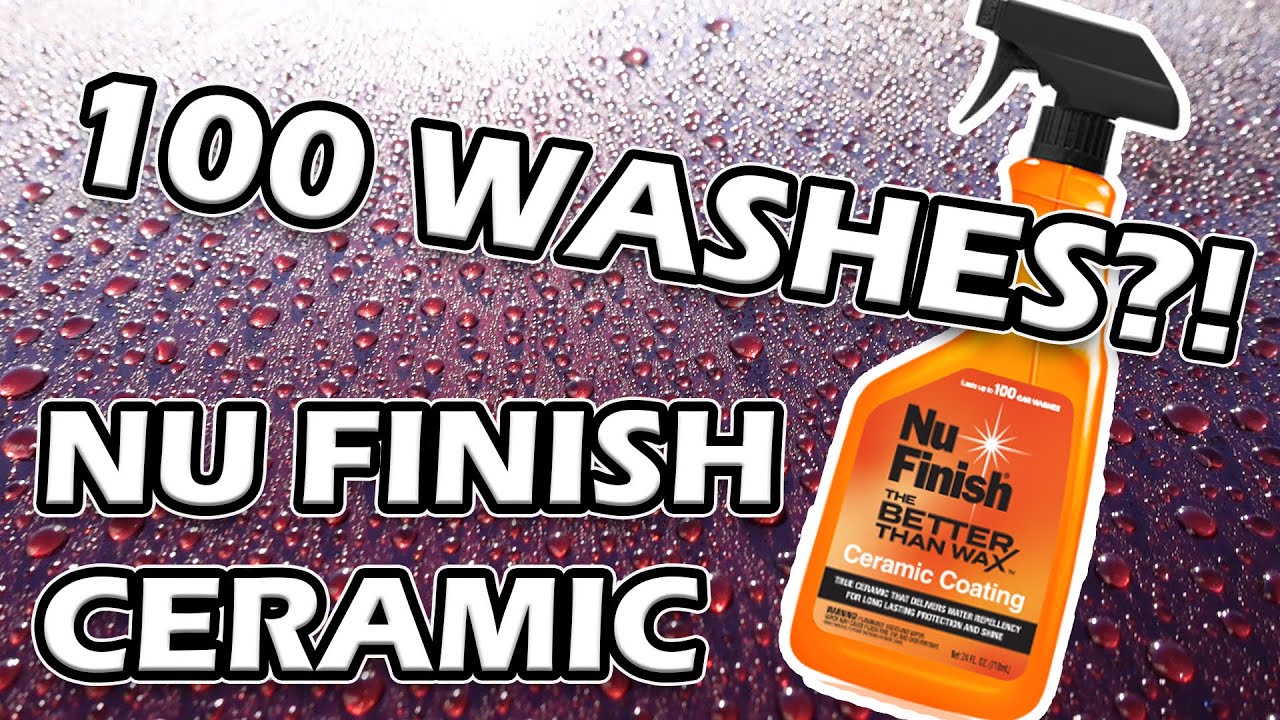 NuFinish Ceramic Coating Impressions 100 Wash Test