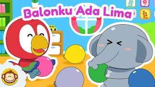 Balonku Ada Lima 🎈 Lagu Anak Indonesia Balita