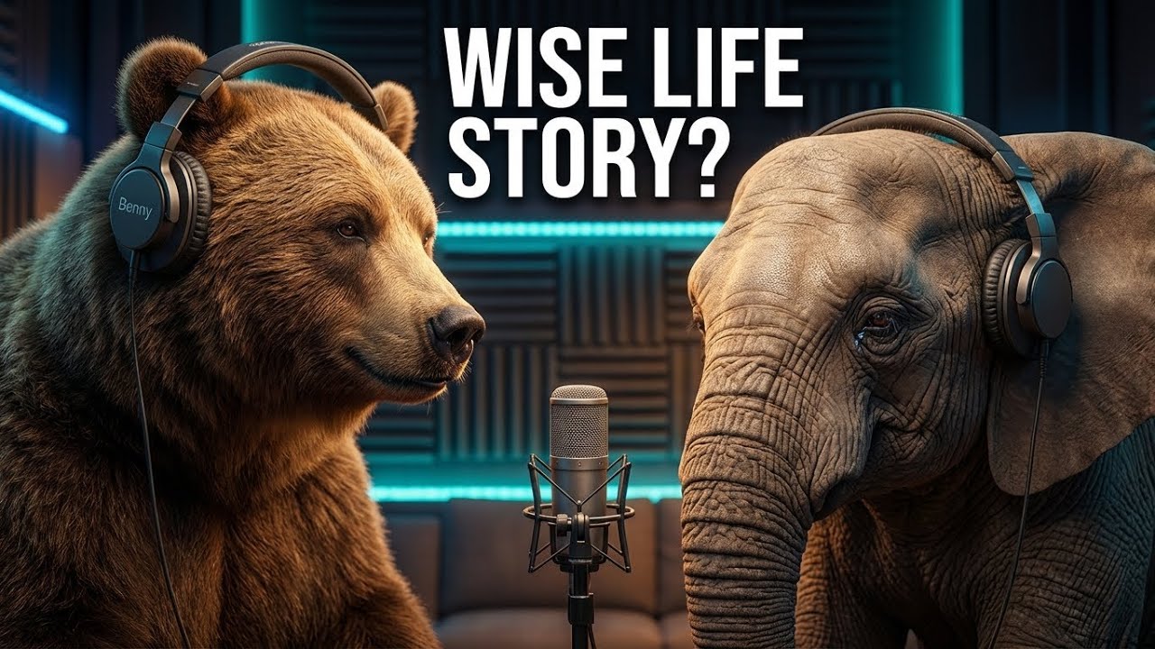 Benny & the Elephant | Full Life Story Podcast | AI Generated Animal Story