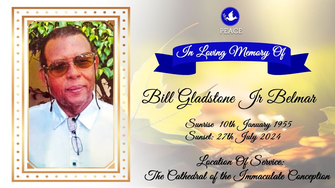 Funeral Tribute Service Of Bill Gladstone Jr Belmar - YouTube