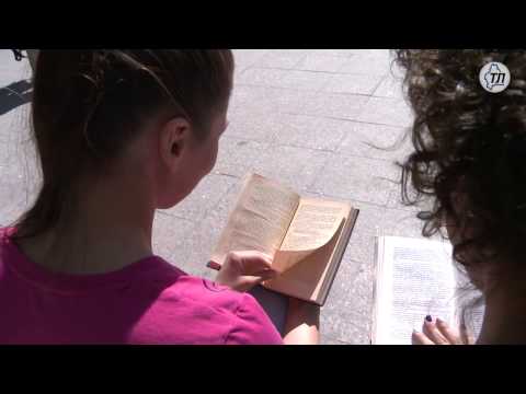 Литературные скамейки появились на улицах Тюмени