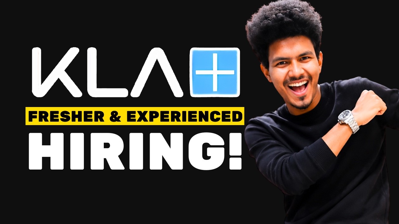 KLA Hiring Software Engineer 2026 🔥 Test Automation Engineer | Chennai | Apply Now
