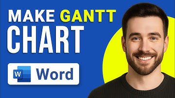 How To Make Gantt Chart In Word (Step By Step)