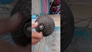 membuka freewheel 7 speed
