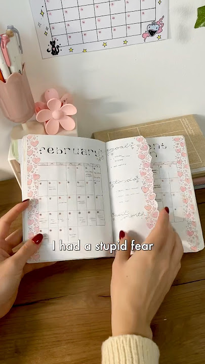 My favorite journal hack 💫 #journal #planner #bulletjournal #bujo #journaling