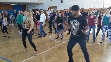 Fernanda & Carlos in workshop warmup @PZC2019 ~ Zouk Soul