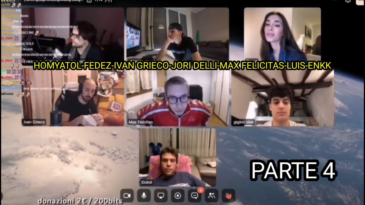 HOMYATOL CON FEDEZ , MAX FELICITAS, LUIS , JORI DELLI  | PARTE 4