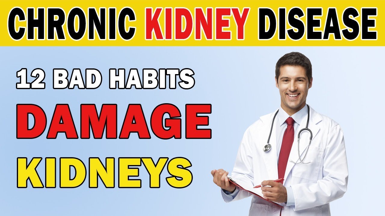 12 Bad Habits That Can Damage Your Kidneys Lead To Chronic Kidney Disease Or Kidney Failure|Kidneys