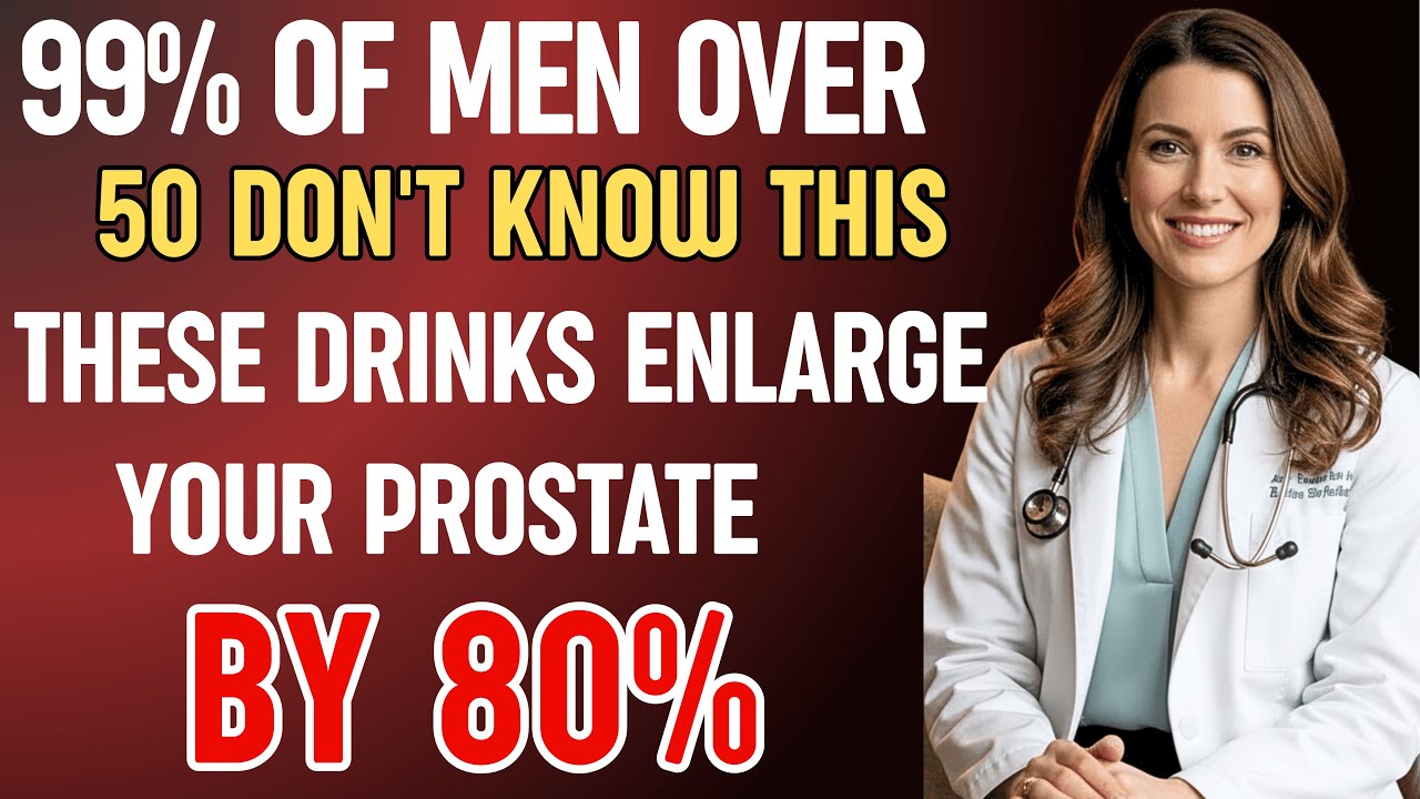 MEN OVER 50: These DRINKS Increase the PROSTATE SIZE by 80% – AVOID THESE NOW – PROSTATE HEALTH