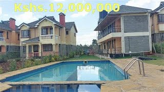 Touring Exquisite Kshs.12 Million ($120,000) 4 Bedroom Townhouses // Matasia Ngong
