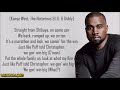 Kanye West - Life of the Party ft. André 3000 (Lyrics)
