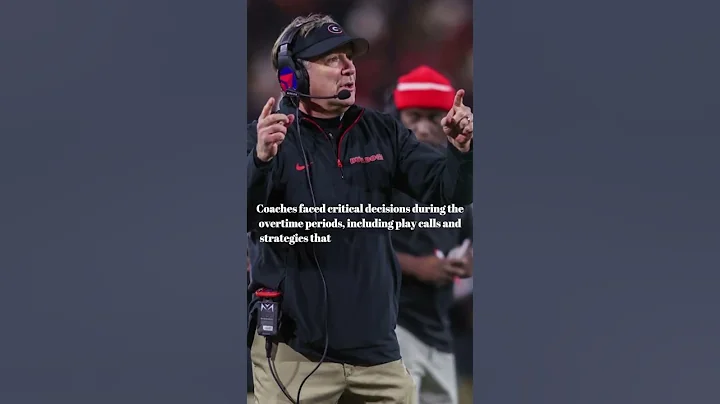 Epic 8-Overtime Showdown: Georgia Bulldogs vs. Georgia Tech Yellow Jackets. #CollegeFootball