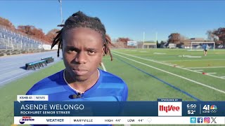 Hy-Vee Athlete of the Week | Rockhurst High School senior striker Asende Welongo