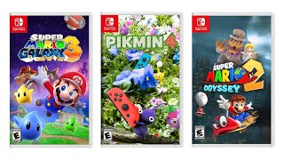 Switch】ピクミン4、マリオギャラクシー3、マリオオデッセイ2が