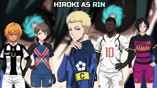 [NTR] Kokujin No Tenkousei react to HIROKI as RIN ITOSHI | PUT VIDEO ON 2X | BLUE LOCK | Gacha 