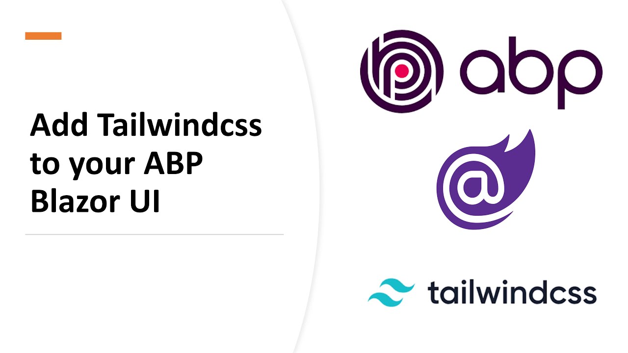 Add tailwindcss to your ABP Blazor UI - YouTube