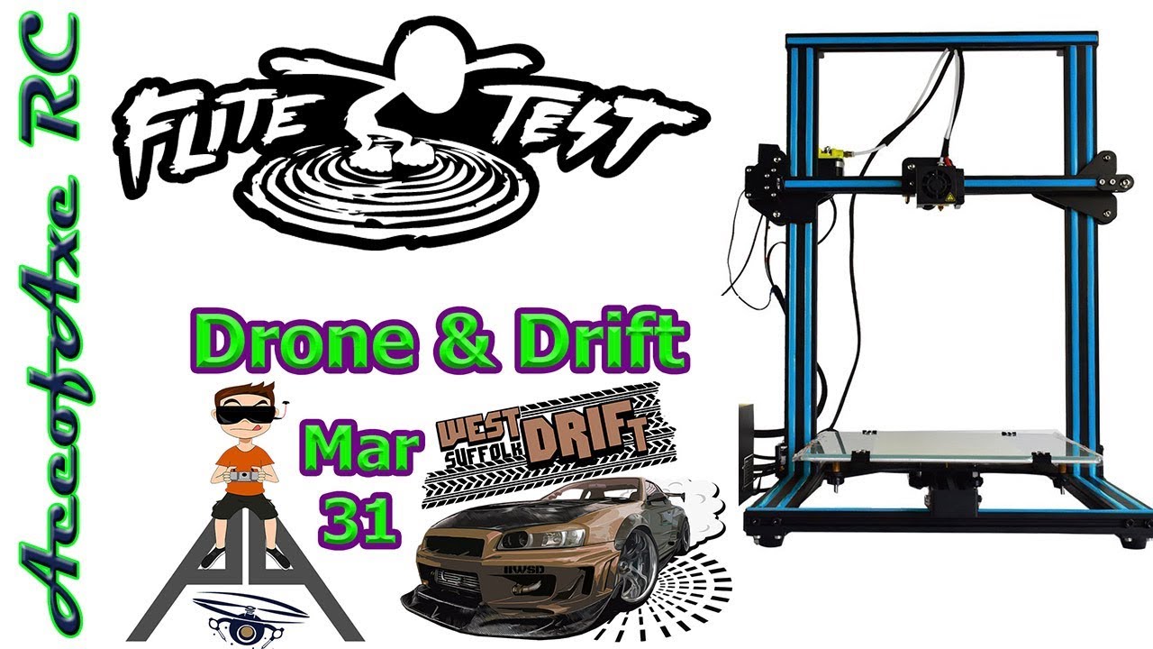 RC Update 16 Feb 2018: FliteTest, Watch Hours, New 3D Printer