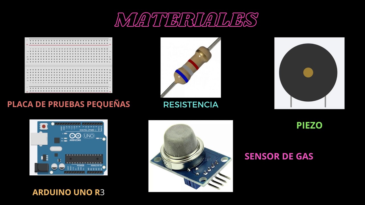 Alarma de gas con Arduino