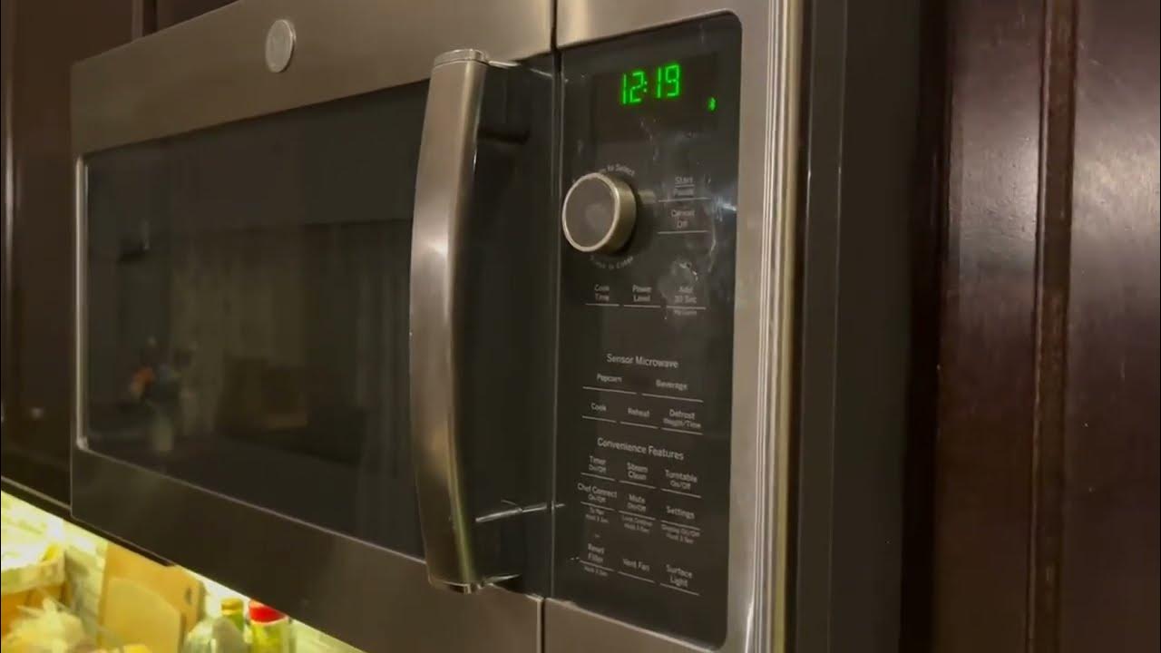 GE PVM9215SKSS Profile 2.1 Cu Ft Over Range Sensor Microwave Oven Stainless Steel Bundle Review