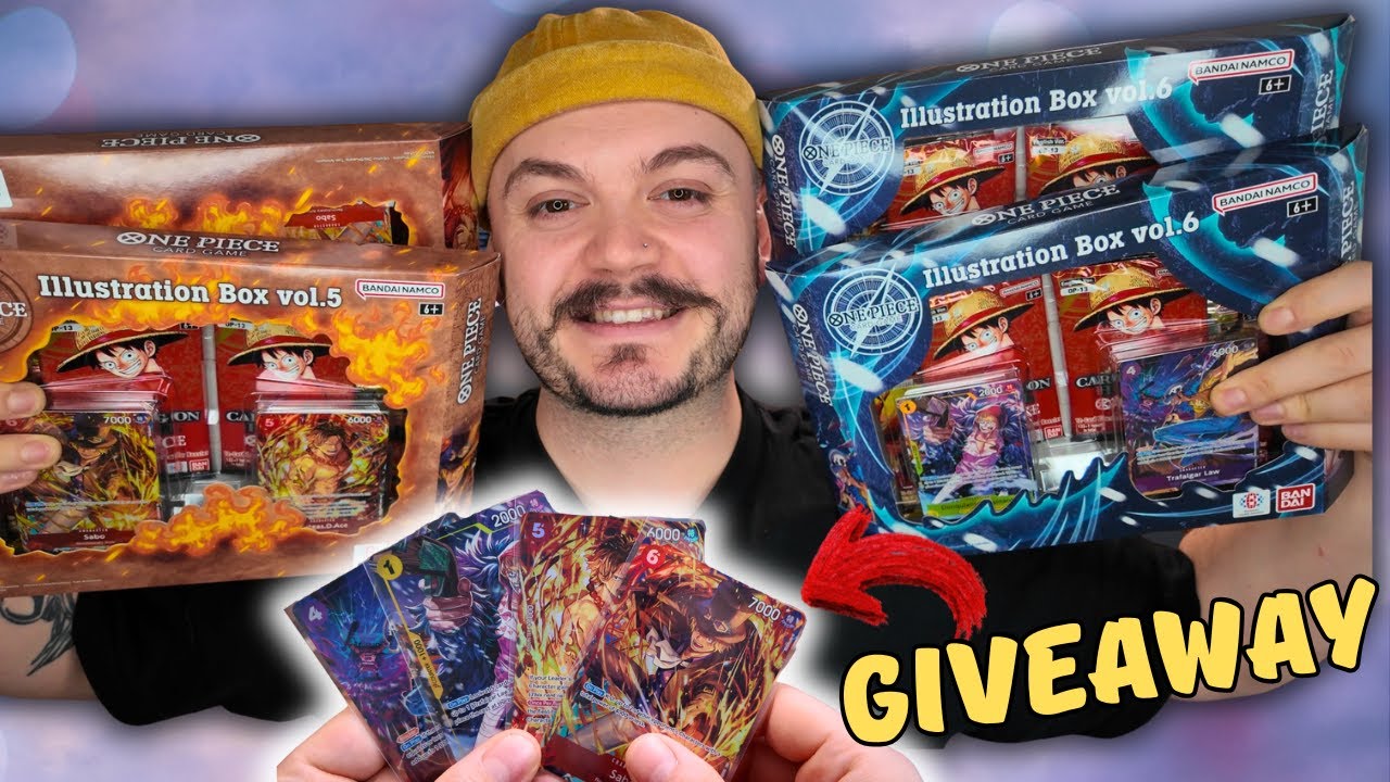 ST29 Madness, 6 Illustration Boxs, OP14 Double Packs and a giveaway -  One Piece Card Game