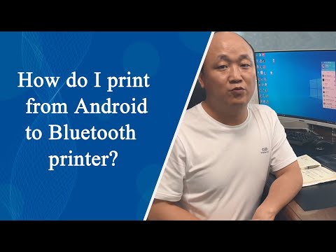 How do i print from Android to Bluetooth Printer