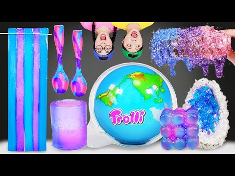 Galaxy Food Giant Planet Gummy Jelly DONA Mukbang 