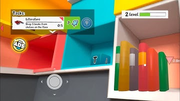 I am Cat - House Mission - Literature: Drop 5 books from Shelves on the floor Walkthrough